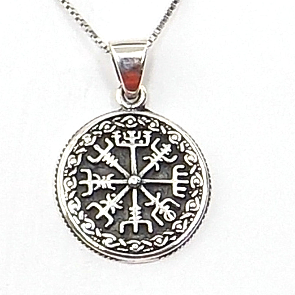 Colgante de plata de ley de Vesvigir de 20mm aprox. Con cadena de 45cm