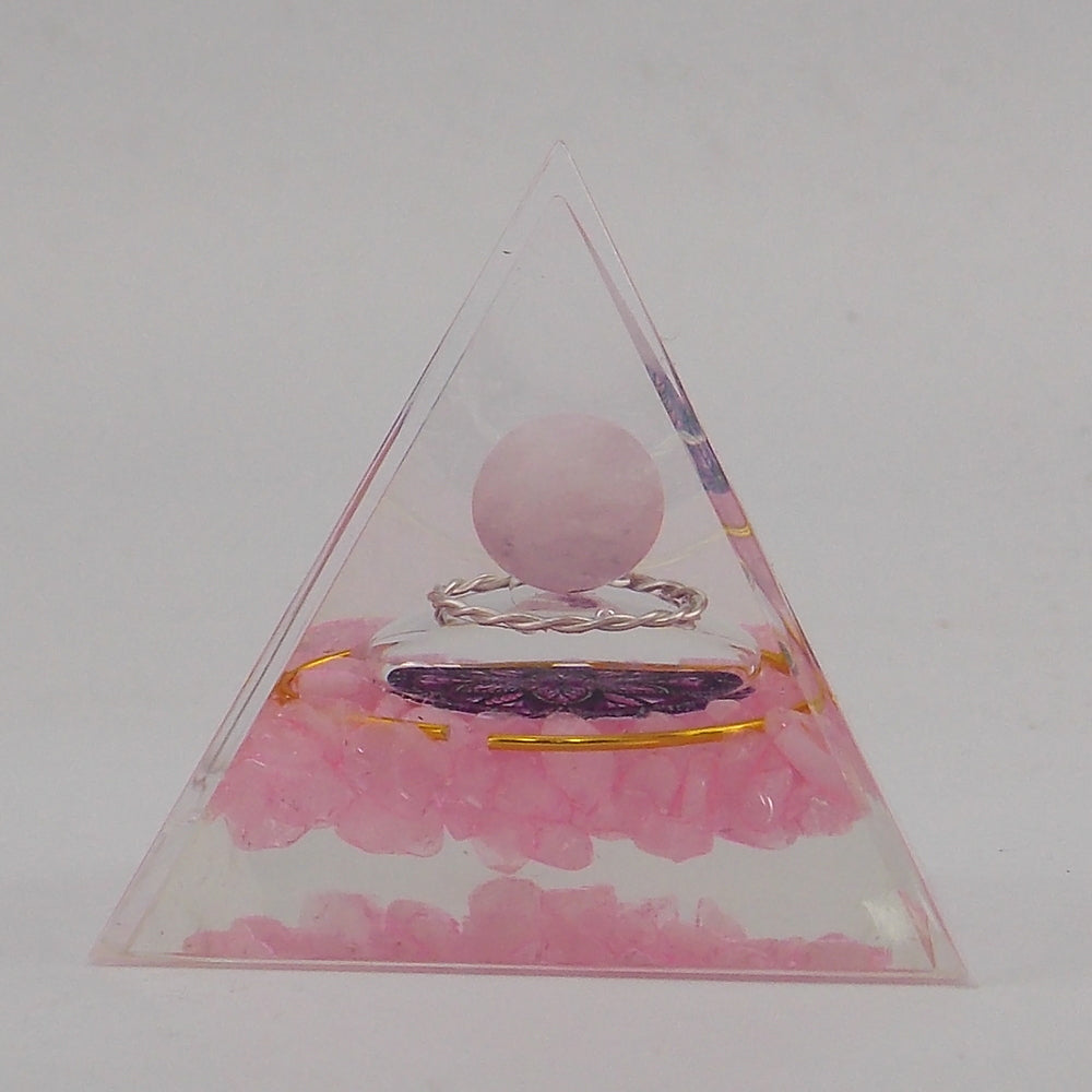 Piramide de orgonita de aprox. 5cm