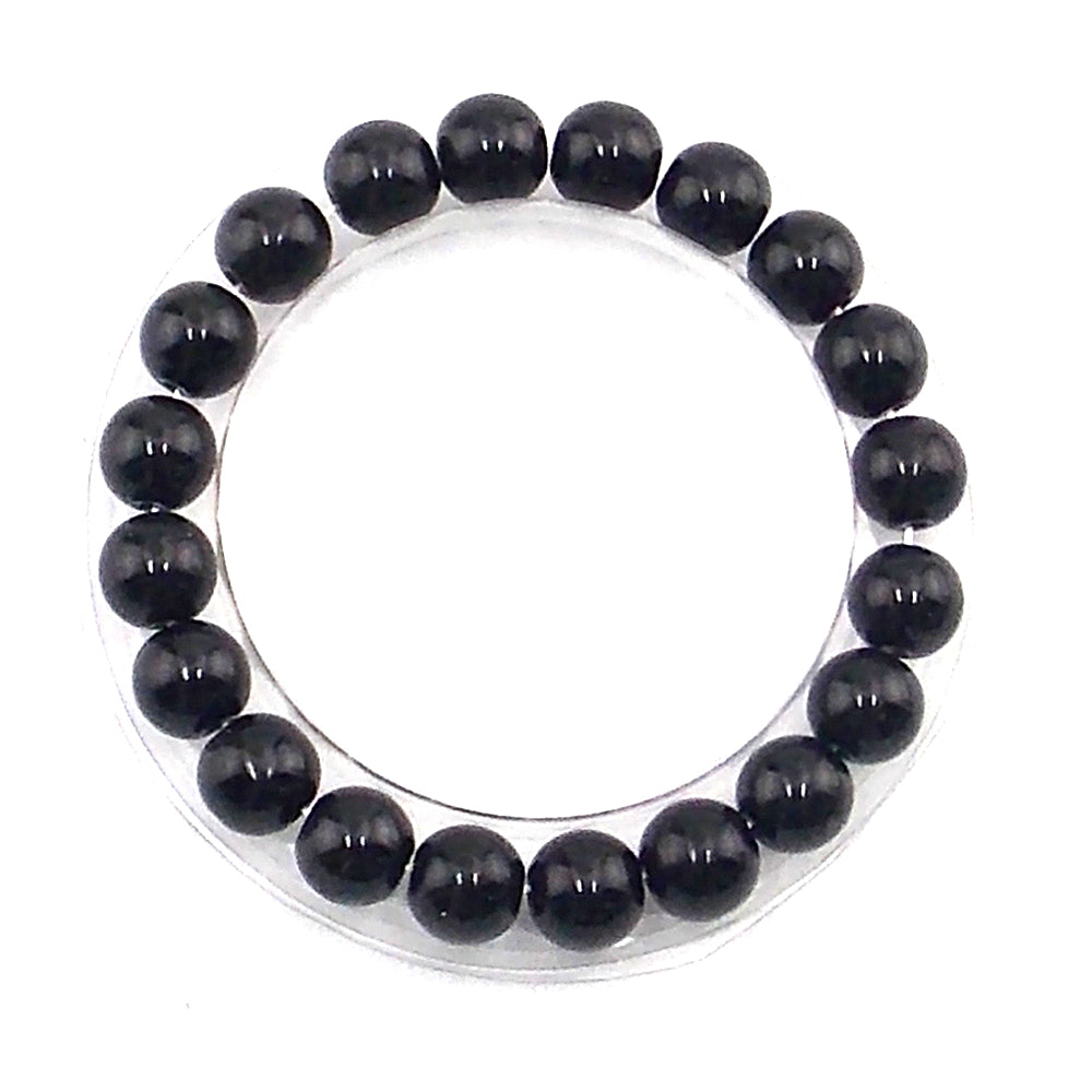 Pulsera de piedra natural de Obsidiana 10mm