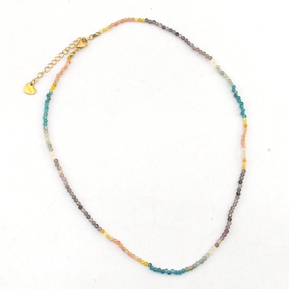 Colgante De Piedras Varias Mezcladas (Modelo 5) (facetado)