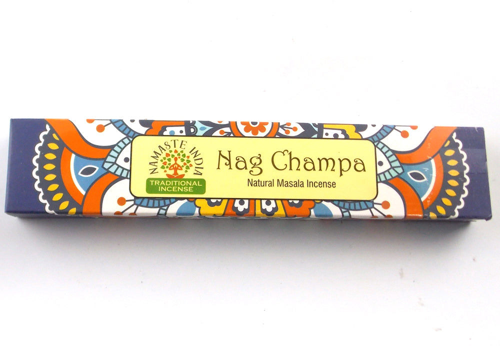 INCIENSO MARCA NAMASTE INDIA FRAGANCIA NAG CHAMPA