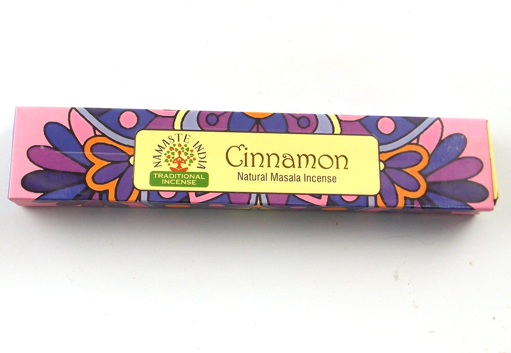 INCIENSO DE MARCA NAMASTE INDIA FRAGANCIA CANELA