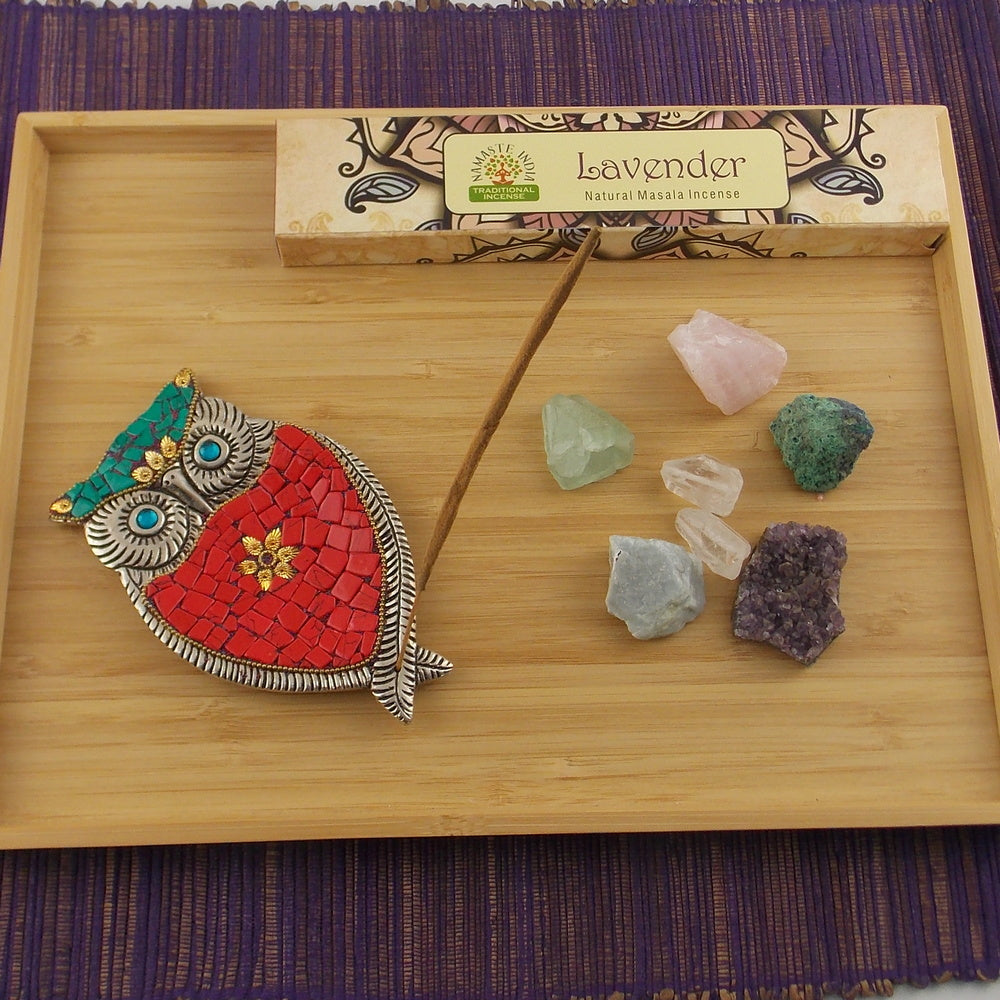 INCIENSO DE MARCA NAMASTE INDIA FRAGANCIA LAVANDA