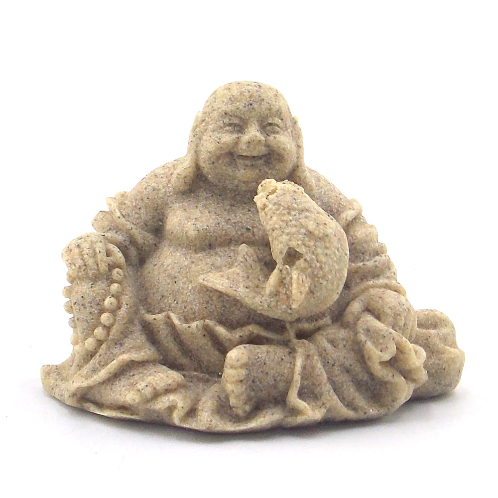Figura de Buda hecho con resina