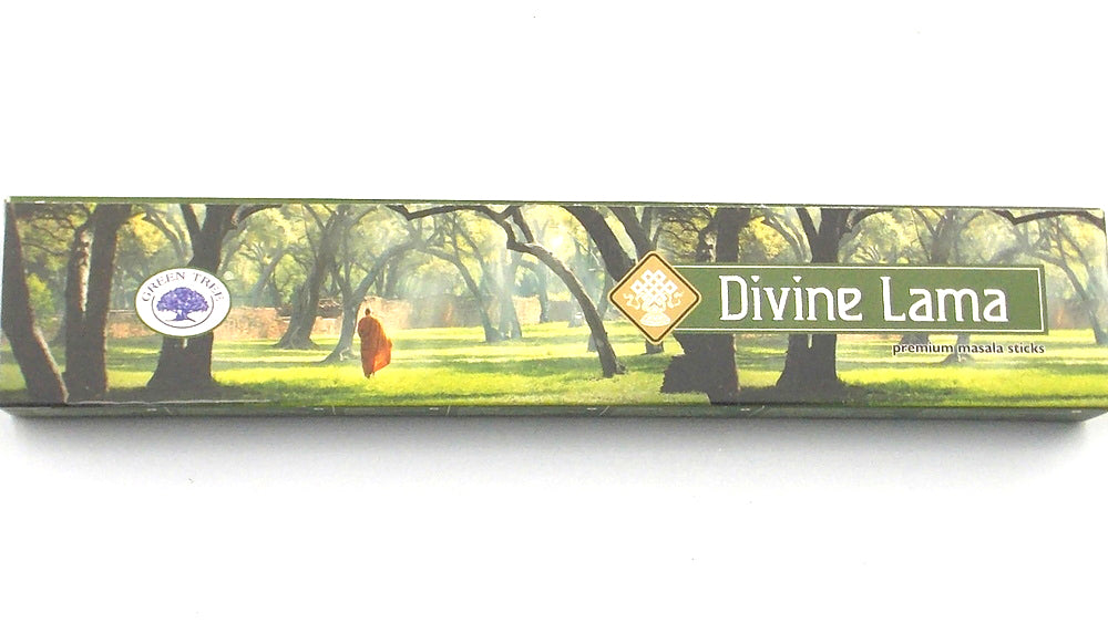 INCIENSO DE MARCA GREEN TREE FRAGANCIA DIVINE LAMA