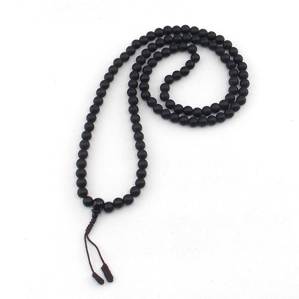 Jap mala de piedra natural de Shaligram de 8mm