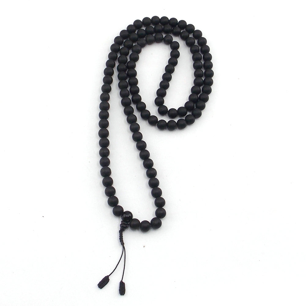 Jap mala de piedra natural de Shaligram de 10mm