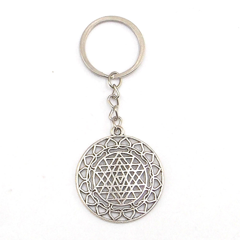 Llavero de Shiri Yantra