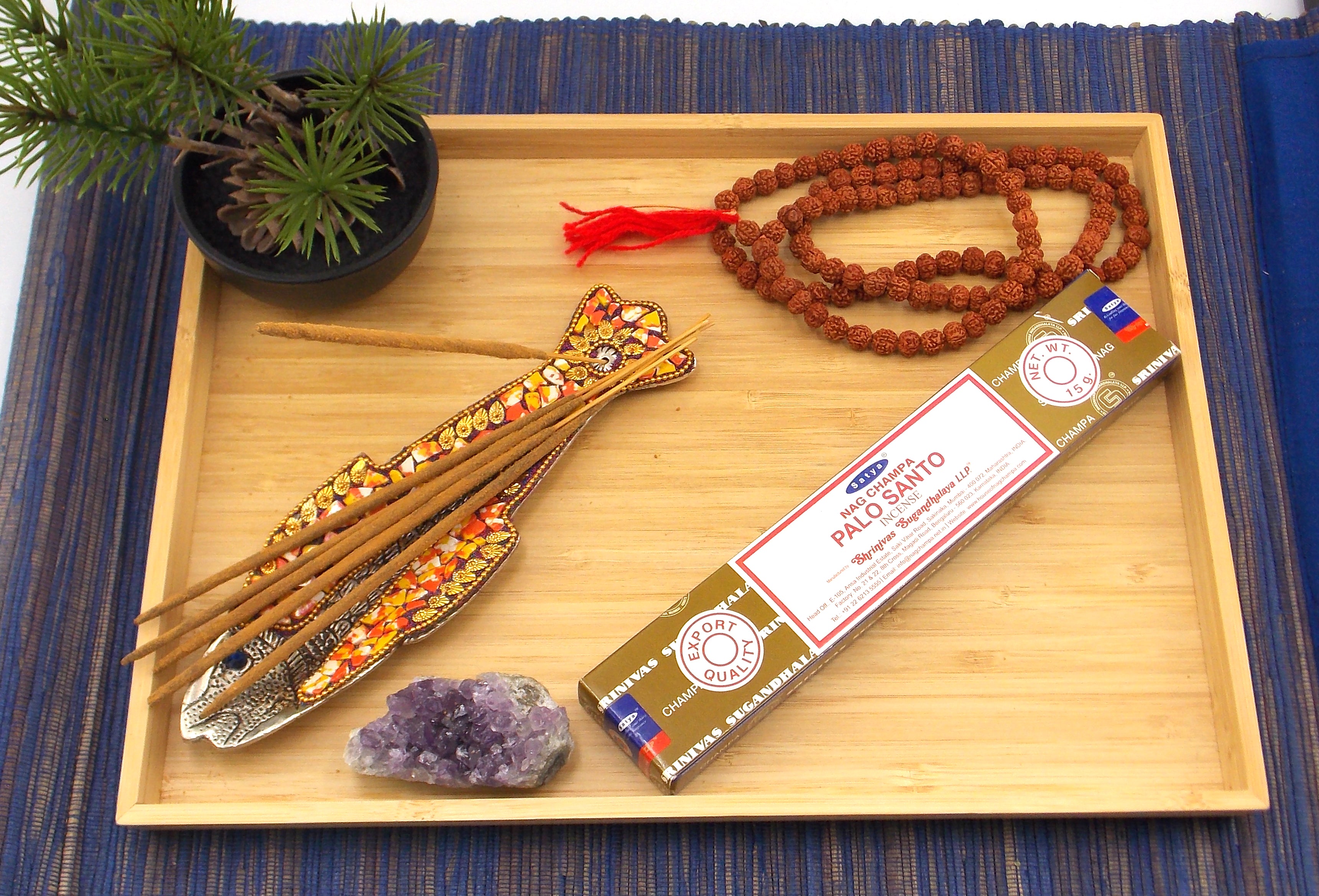 Incienso marca Satya fragancia Palo Santo