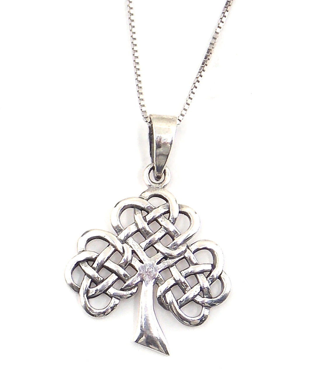 Colgante de plata de ley de árbol de la vida de 26x23mm aprox. con cadena de 45cm