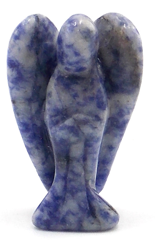 Figura de ángel de Sodalita de 35mm aprox