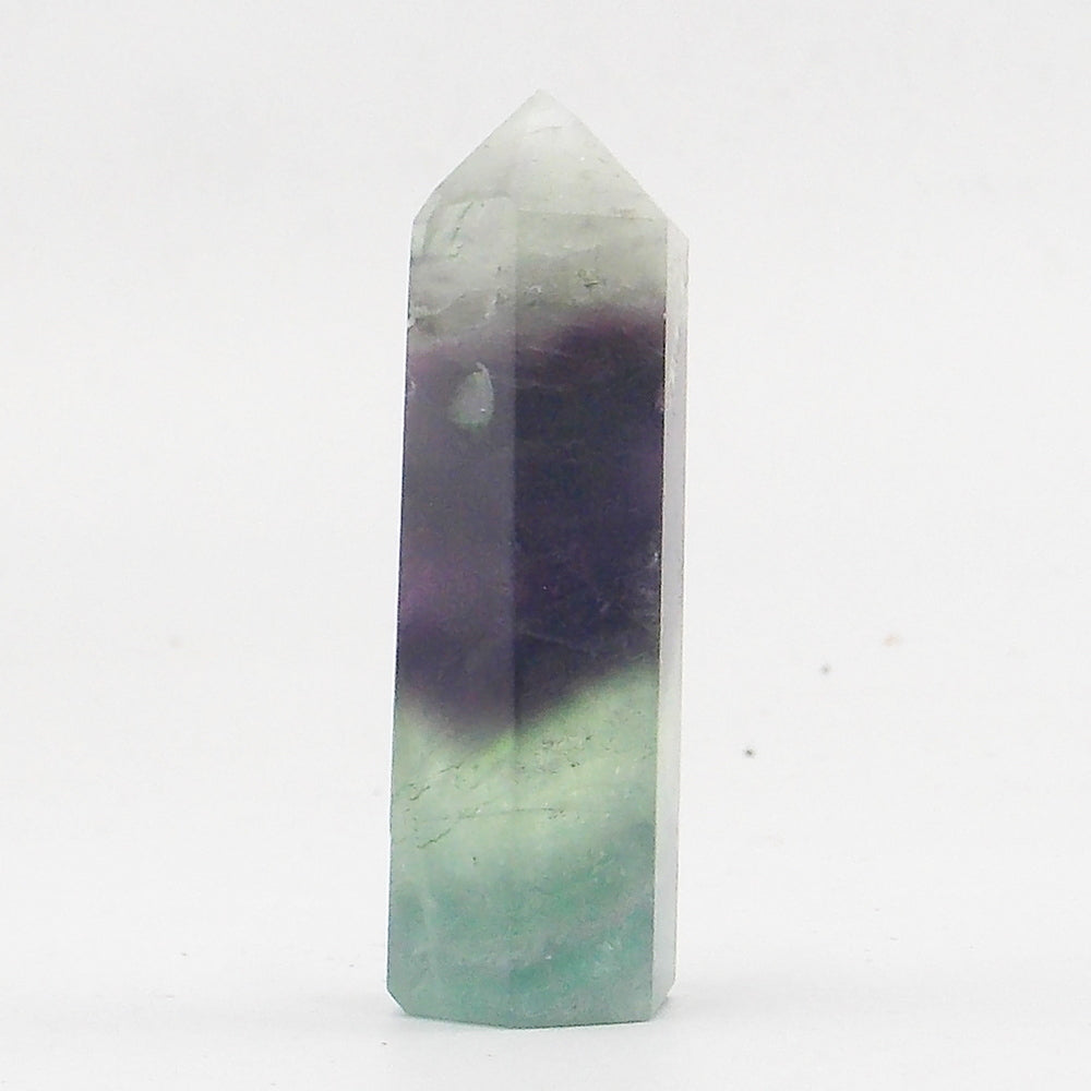Obelisco de piedra natural de Fluorita de 6cm aprox.