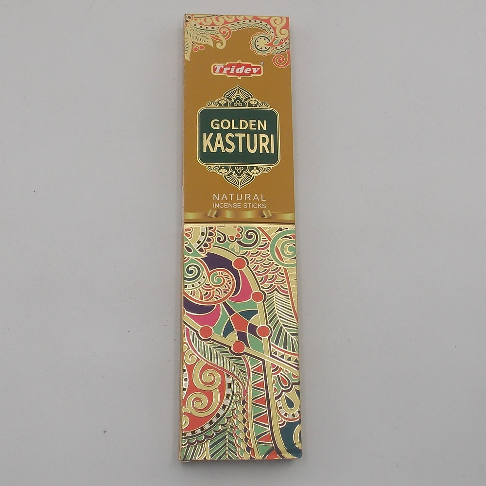 INCIENSO DE MARCA TRIDEV FRAGANCIA GOLDEN KATSURI
