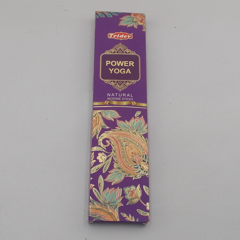 INCIENSO DE MARCA TRIDEV FRAGANCIA POWER YOGA