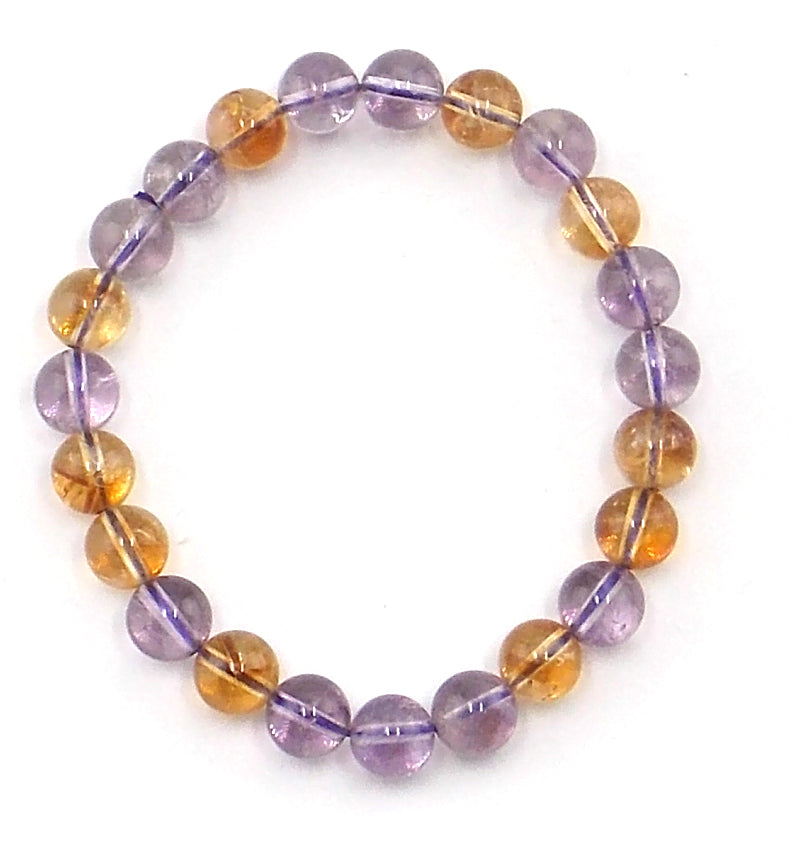 Pulsera de Ametrino de 8mm