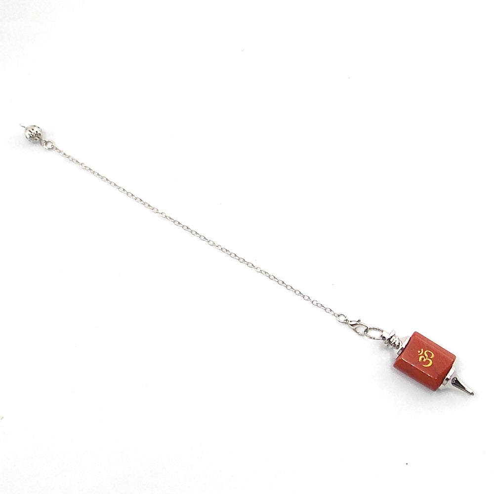 Péndulo de Jaspe rojo