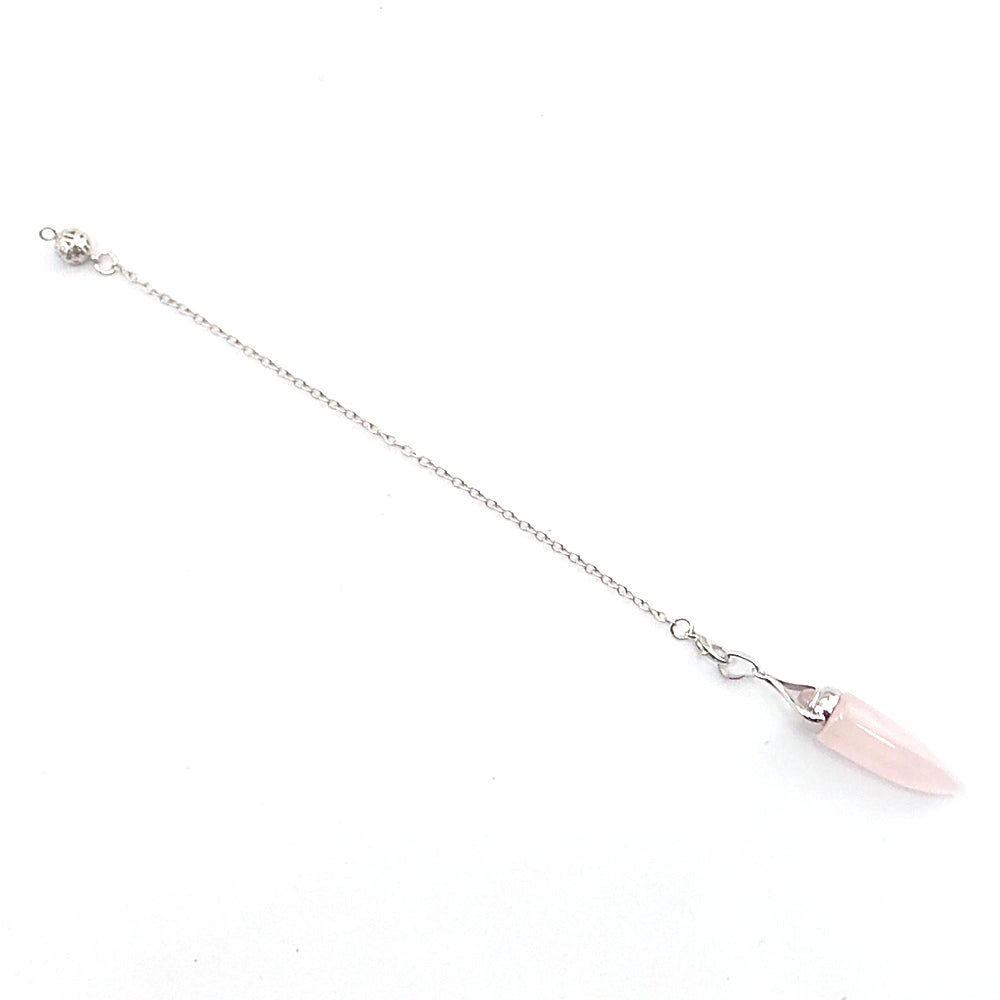 Péndulo de Cuarzo rosa