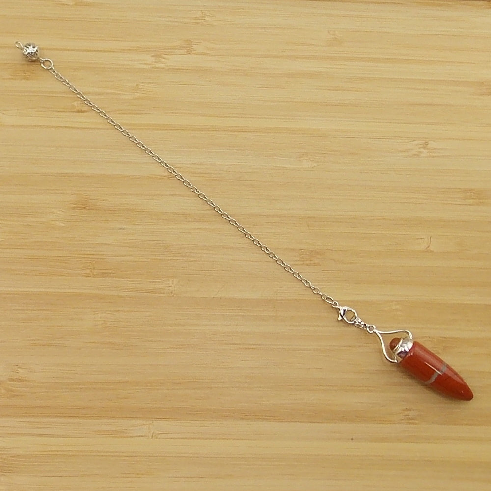 Péndulo de Jaspe rojo