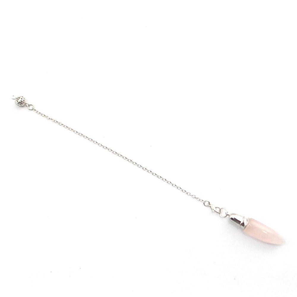 Péndulo de Cuarzo rosa