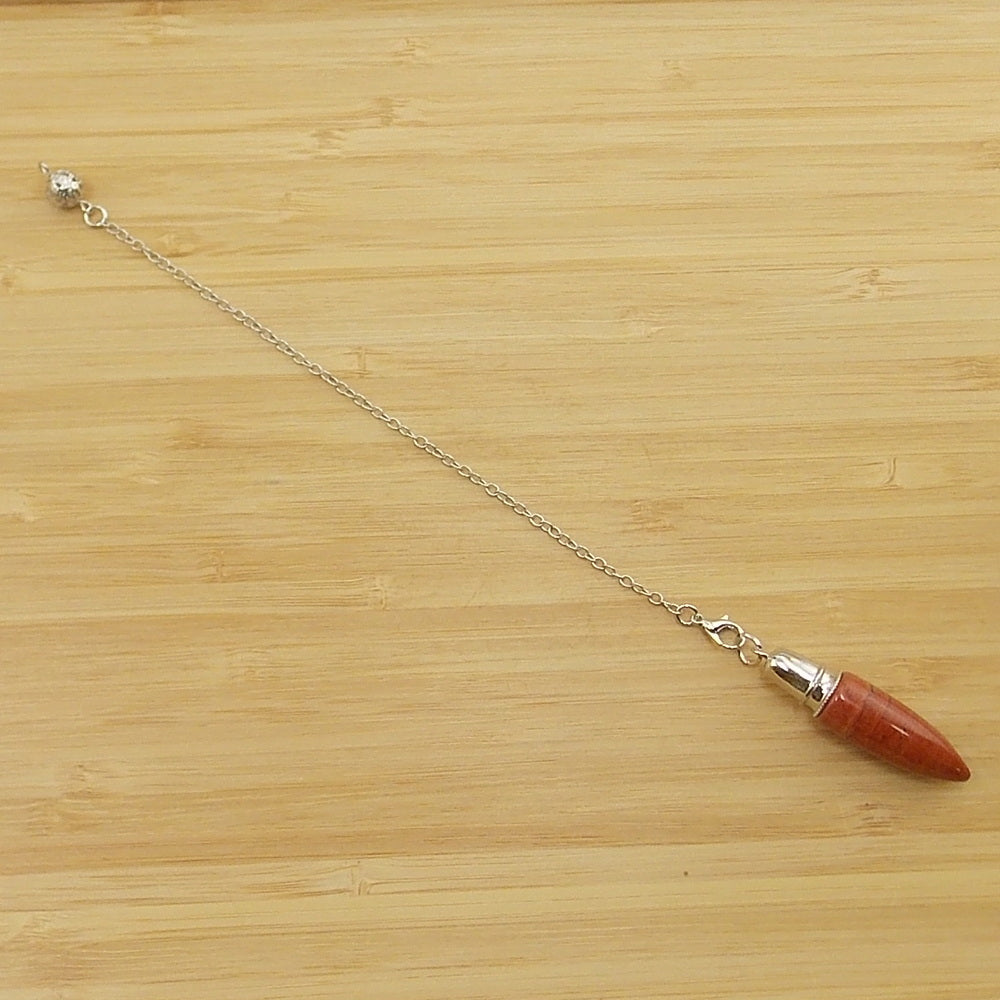 Péndulo de Jaspe rojo