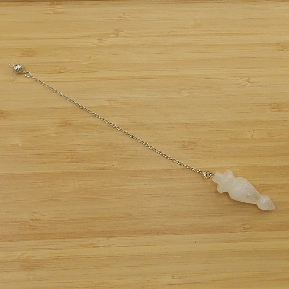 Péndulo de Cuarzo blanco