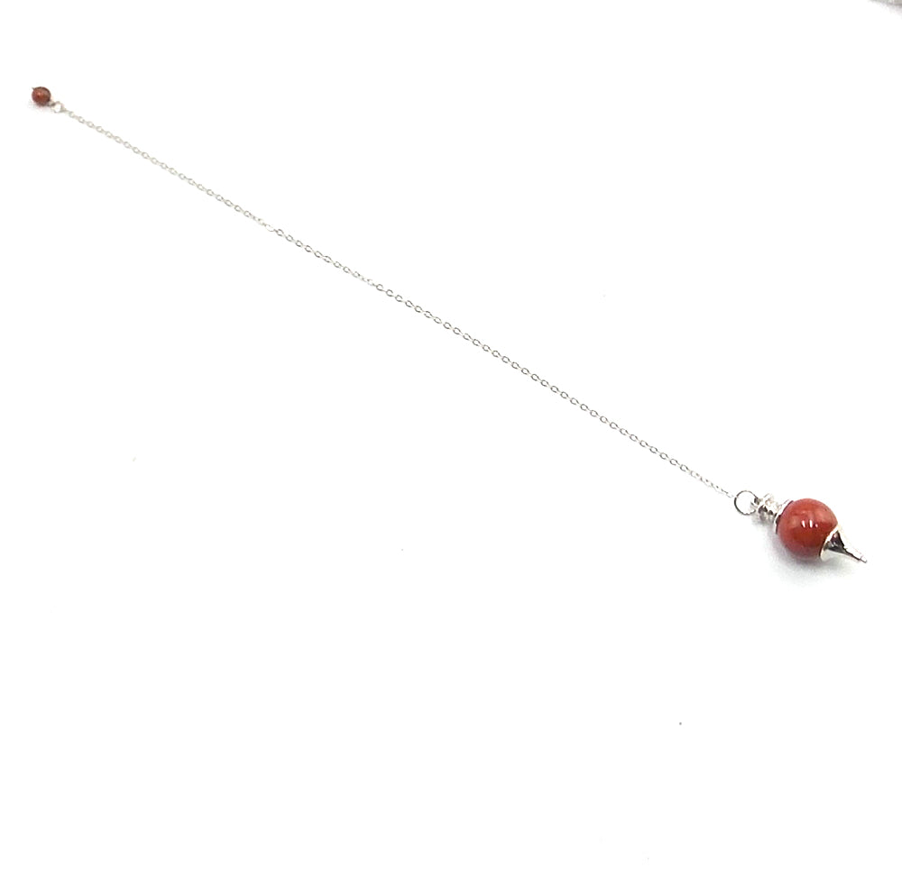 Péndulo de Jaspe rojo