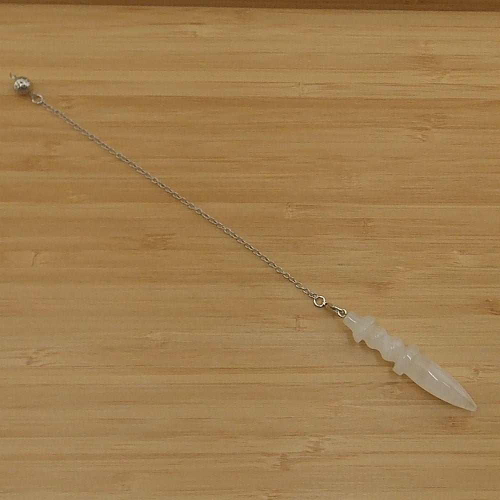 Péndulo de Cuarzo blanco