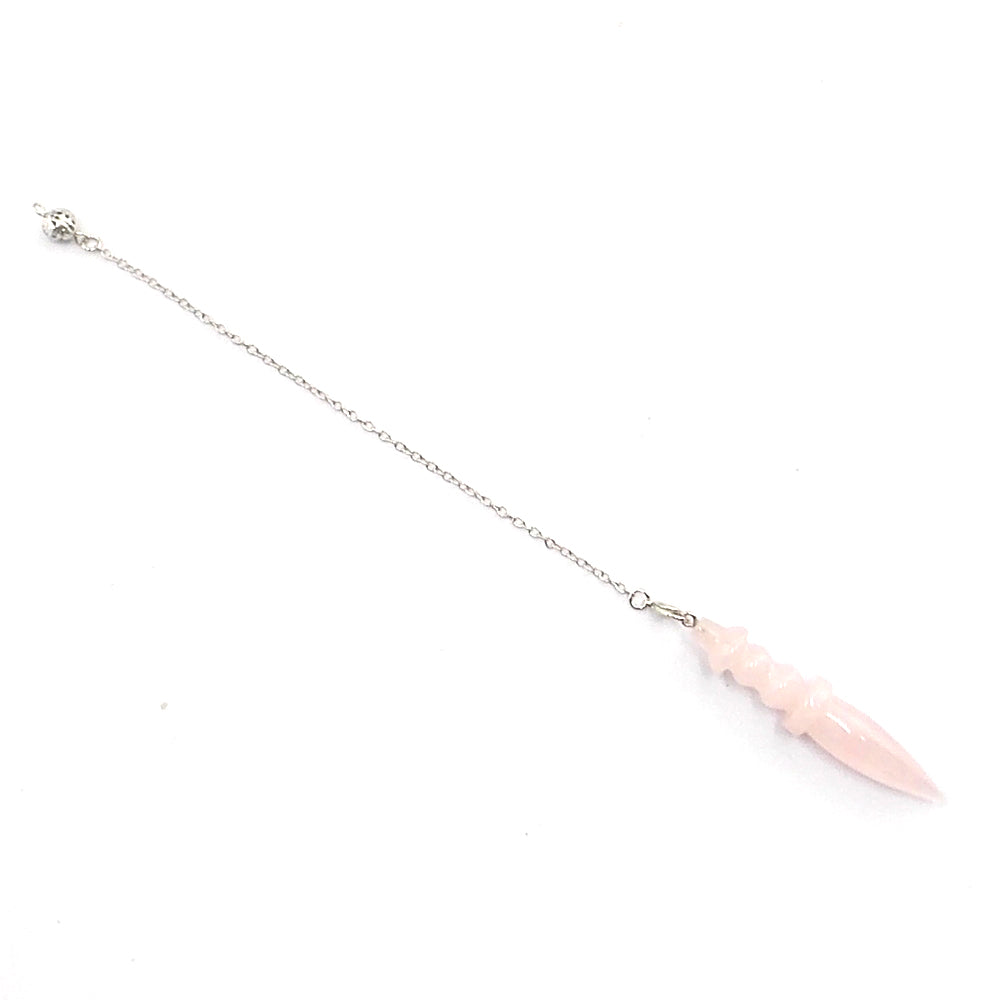 Péndulo de Cuarzo rosa