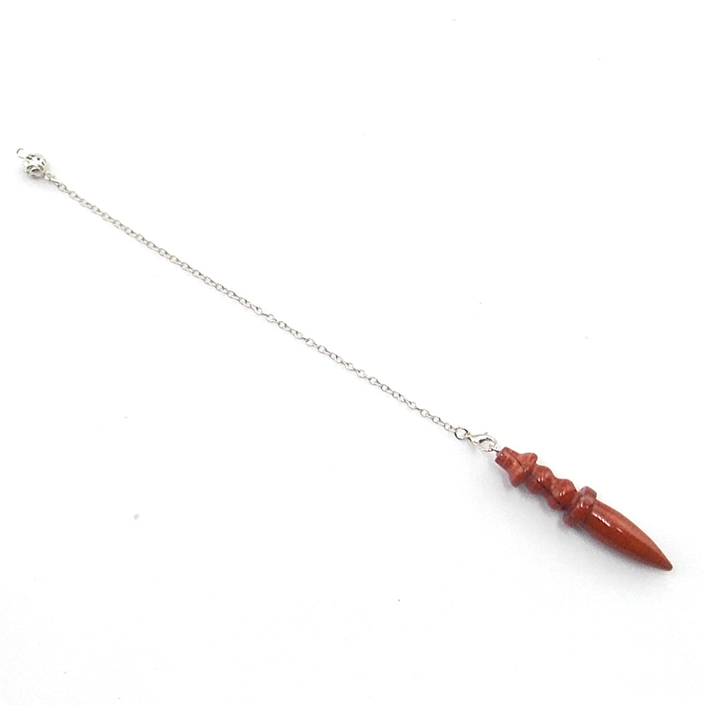 Péndulo de Jaspe rojo