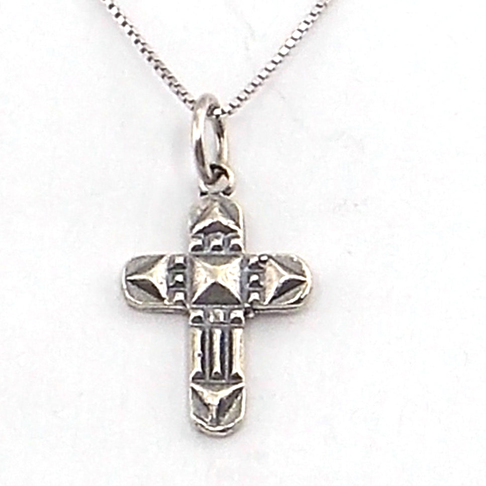 Colgante de plata de ley de Atlante de 22x15mm aprox. Con cadena de 45cm