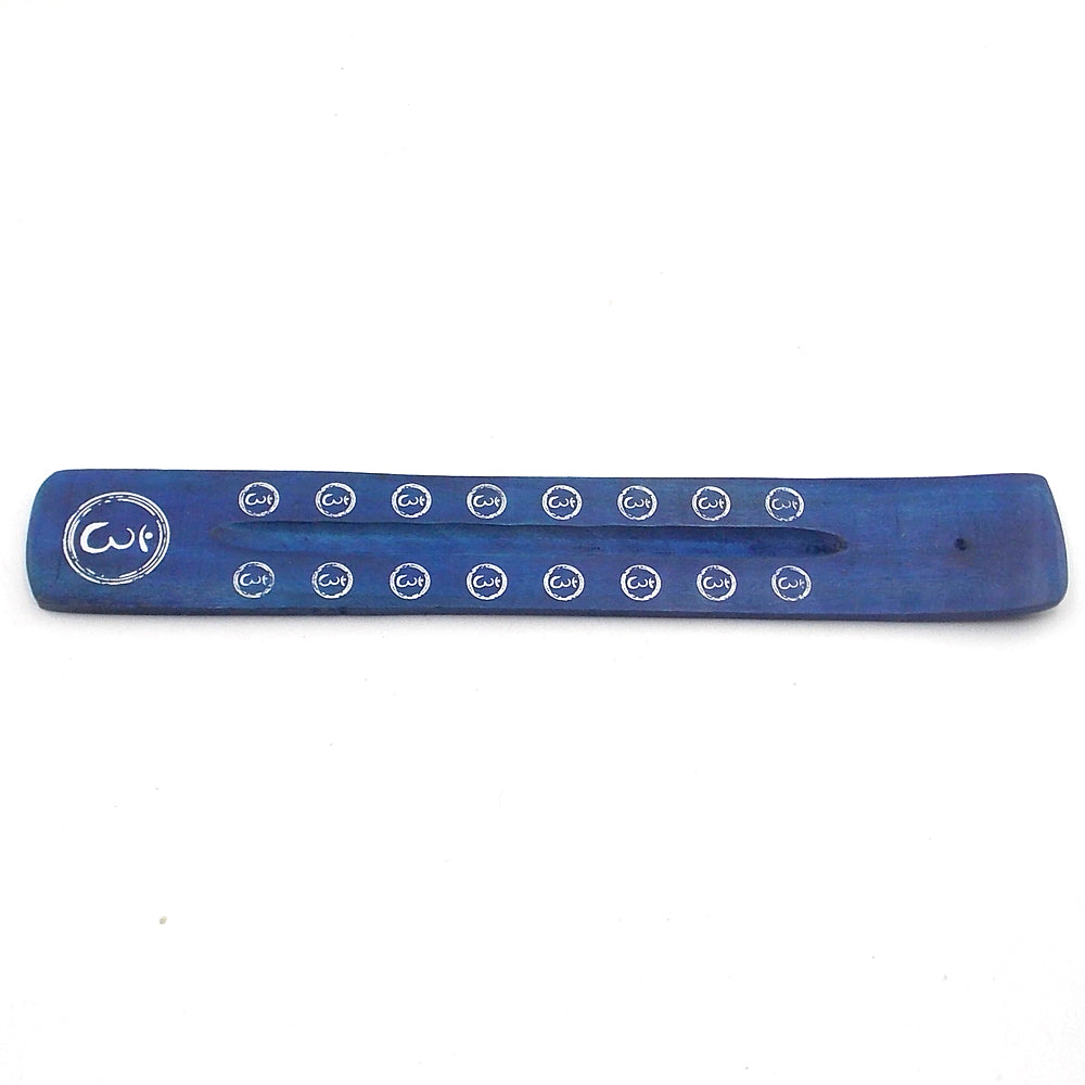 Porta incienso de los 7 chakras (azul)