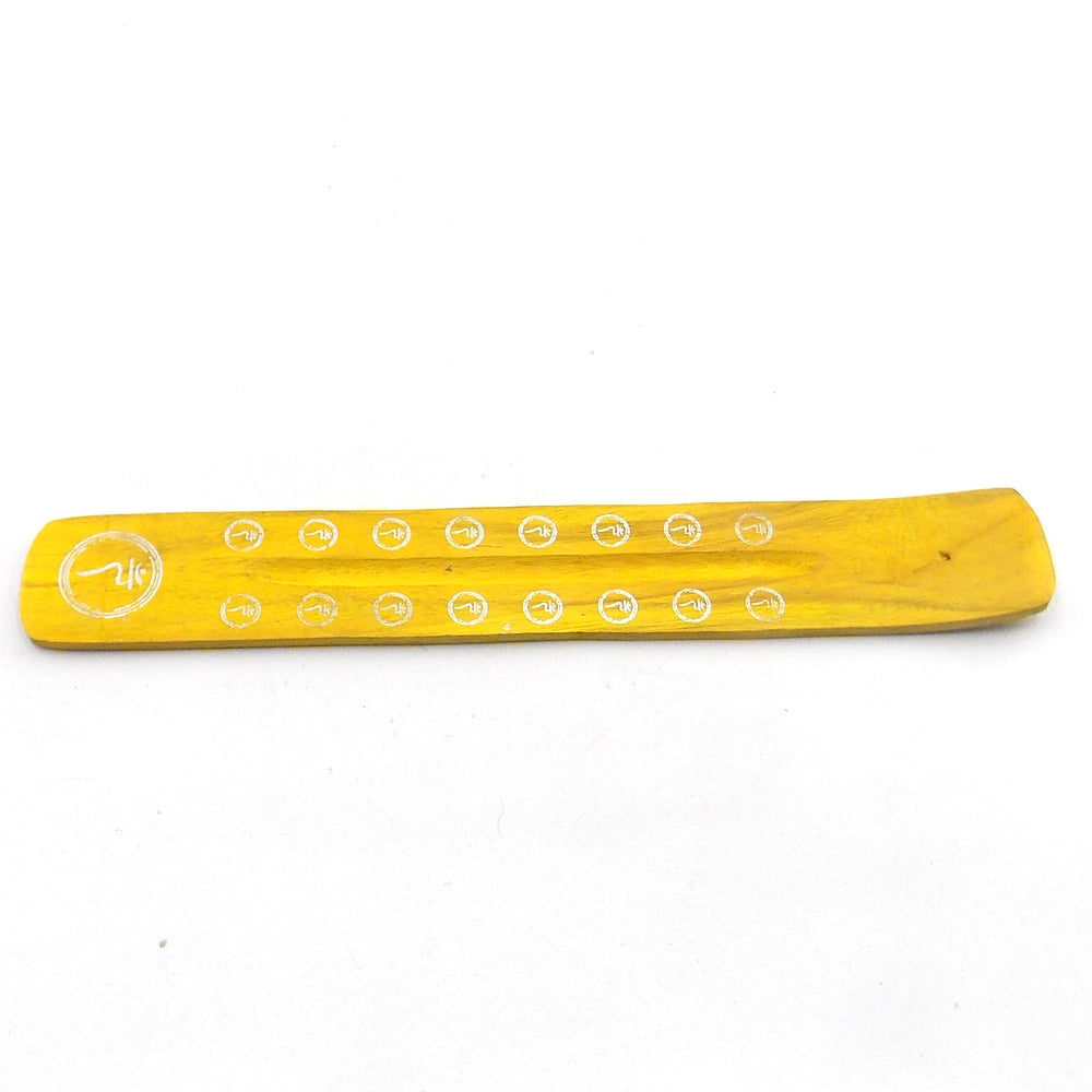 Porta incienso de los 7 chakras (amarillo)