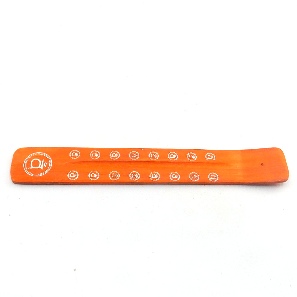 Porta incienso de los 7 chakras (naranja)