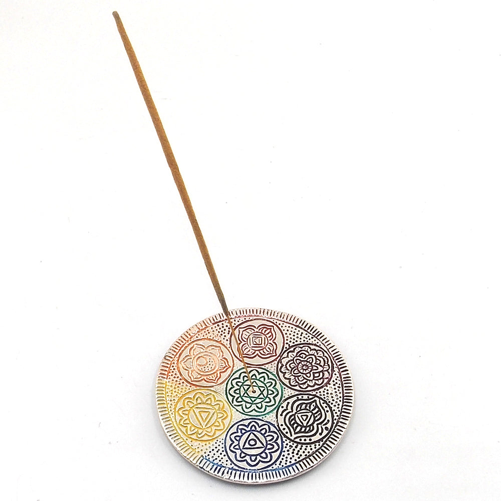 Porta incienso de los 7 chakras