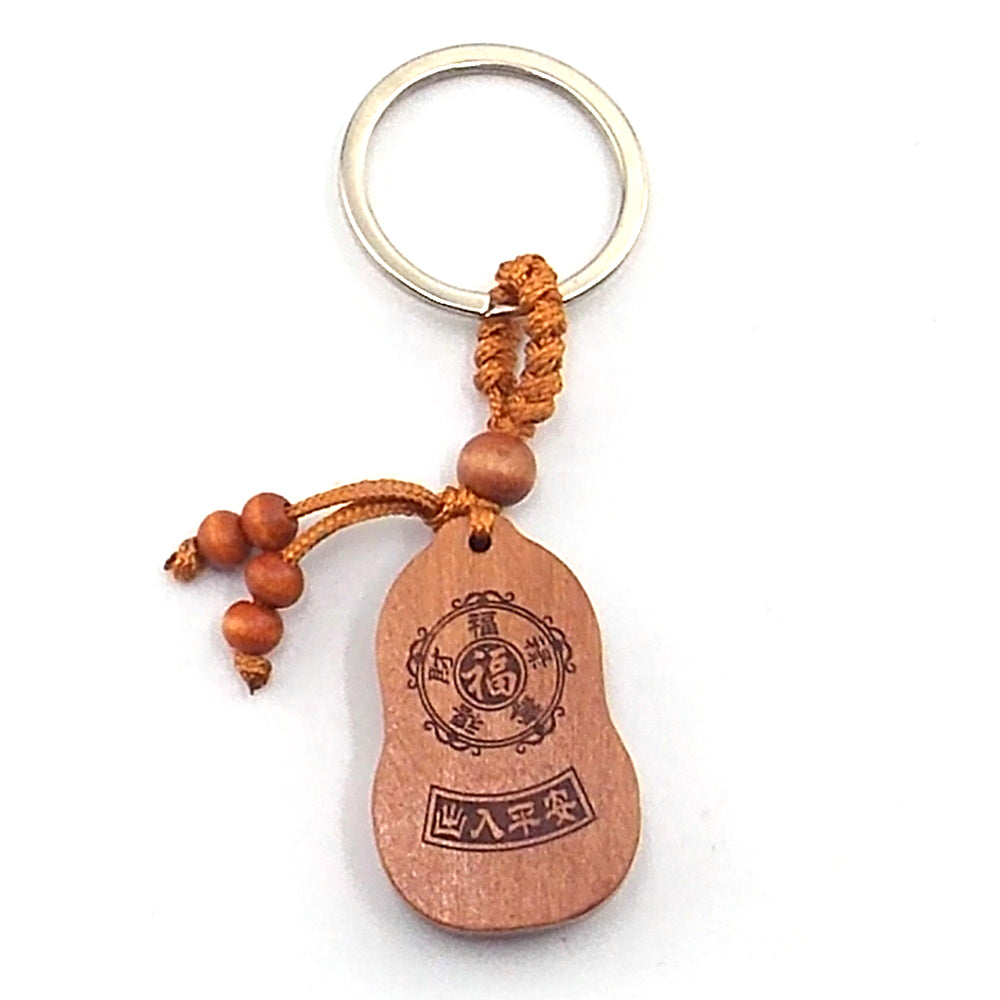 Llavero de madera de dragón (horoscopo chino)