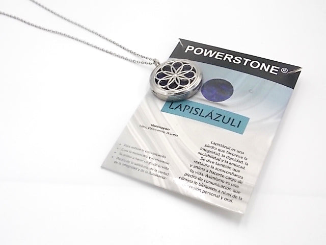 Colgante con motivo de Driada con una piedra de Lapislázuli