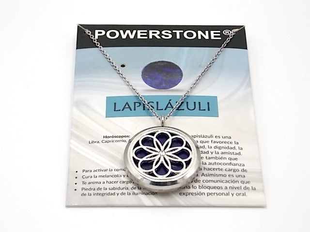 Colgante con motivo de Driada con una piedra de Lapislázuli