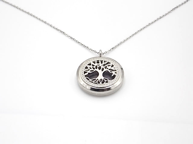 Colgante con motivo de Árbol de la vida con una piedra de Amatista