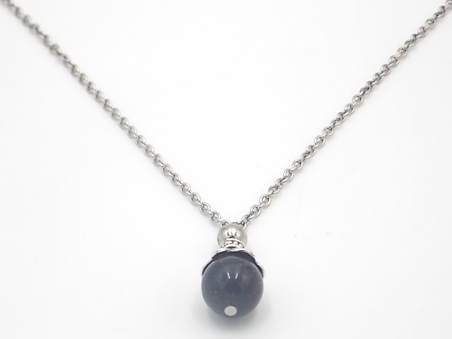 Colgante de piedra natural de Venturina azul en forma de Bola