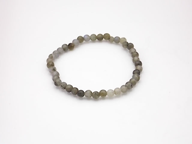 Pulsera de piedra de origen natural de Aragonito de 4mm