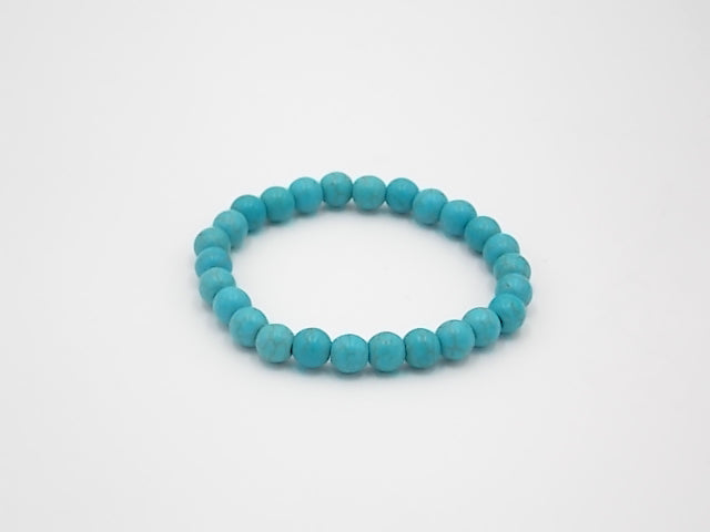 Pulsera de piedra natural de Turquesa de 8mm