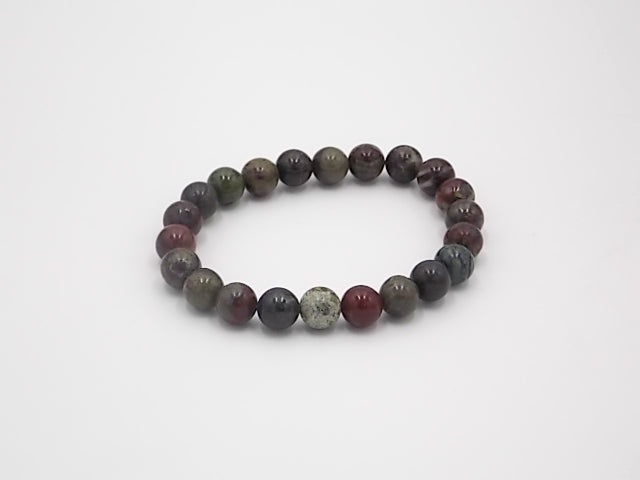 Pulsera de piedra natural de Rubí en fuchsita de 8mm