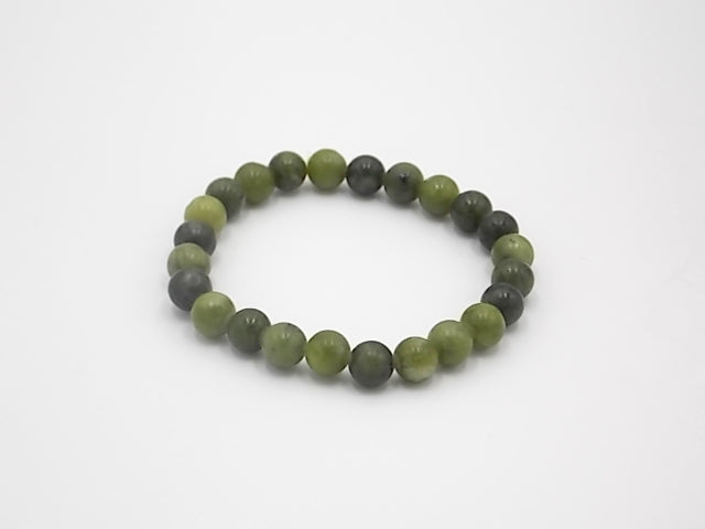 Pulsera de piedra natural de Jade vietnamita de 8mm