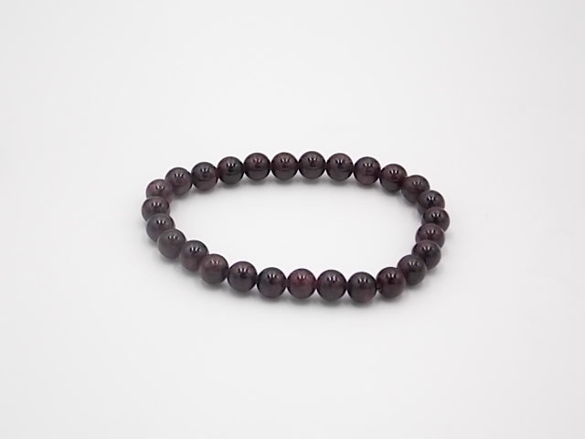 Pulsera de piedra natural de Granate de 8mm