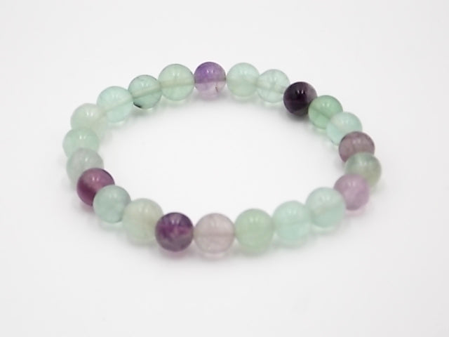 Pulsera de piedra natural de Fluorita de 10mm