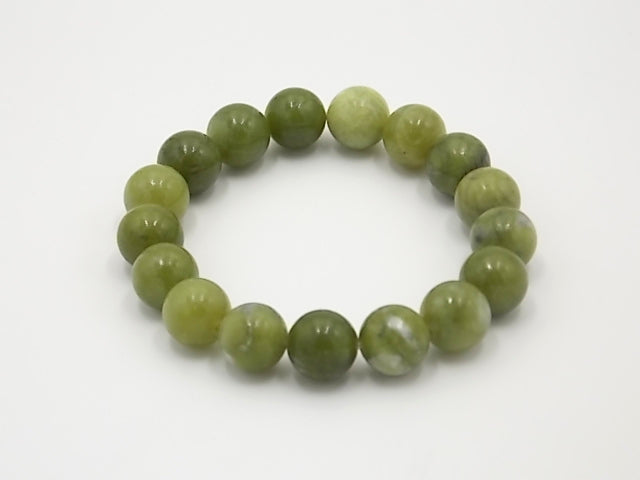 Pulsera de piedra natural de Jade vietnamita de 10mm