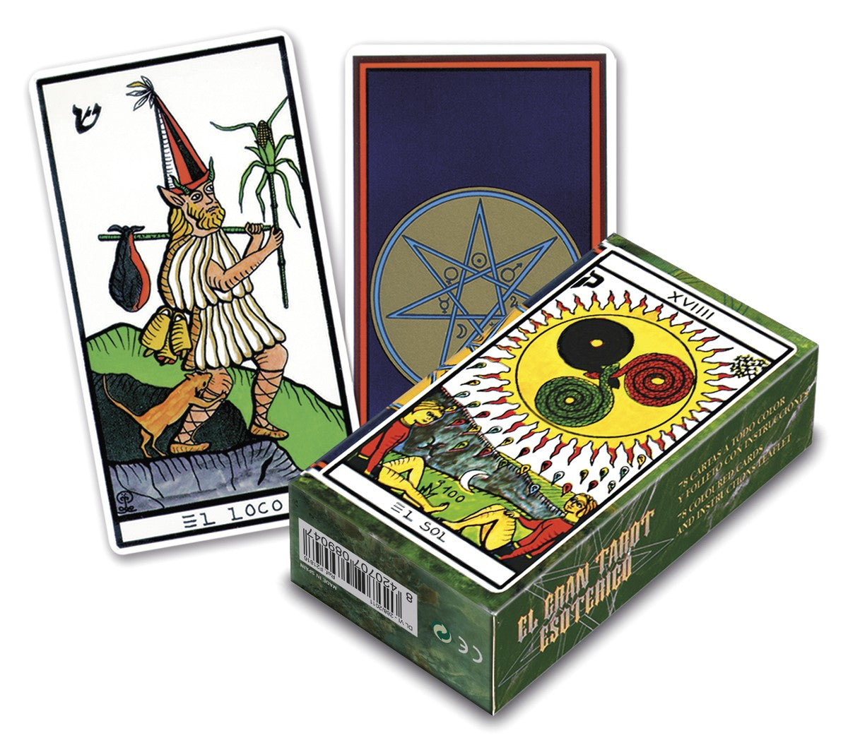 Baraja De Cartas De El Gran Tarot Esotérico