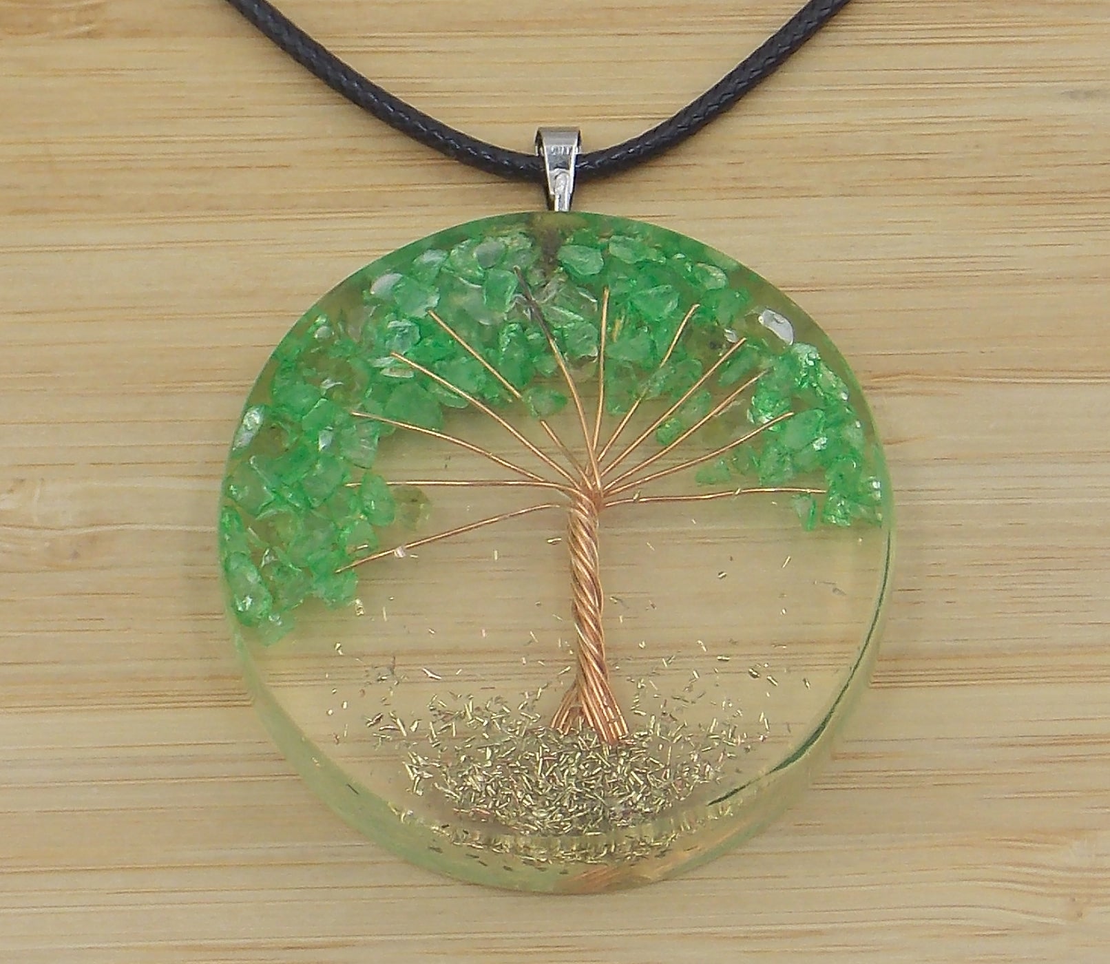 Colgante de Orgonita de Árbol de la vida