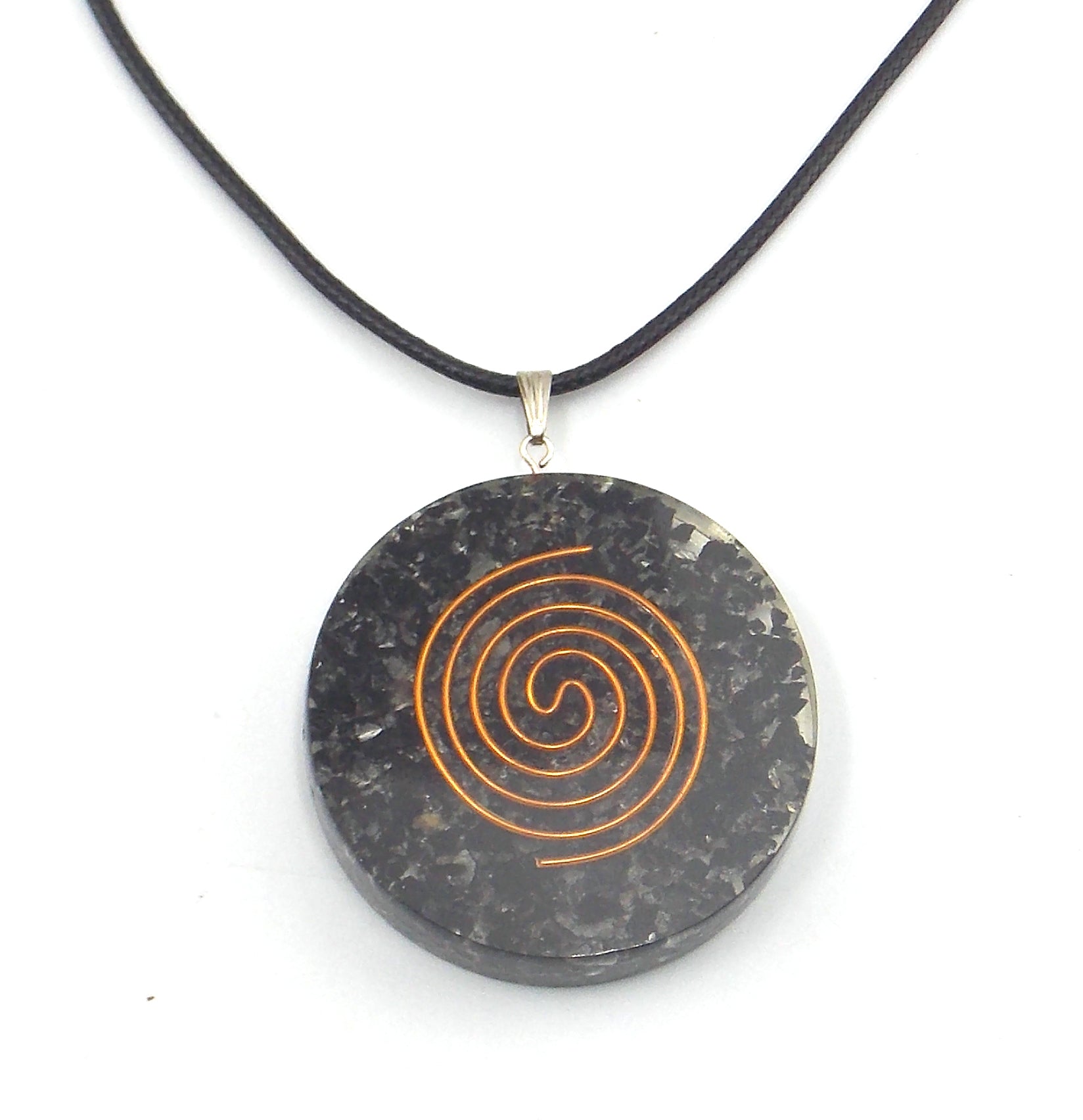 Colgante de Orgonita de Turmalina negra (2º modelo)
