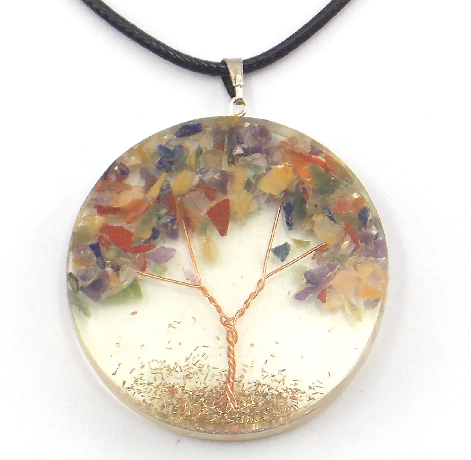 Colgante de Orgonita de Árbol de la vida (2º modelo)